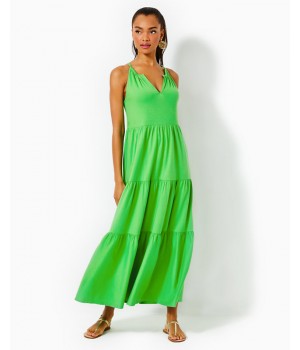 Maribella Halter Maxi Dress