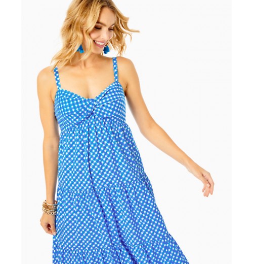 Shylee Cotton Maxi Dress