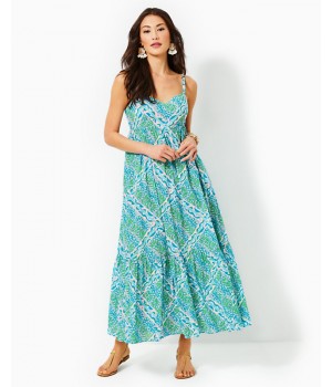 Hiedi Cotton Maxi Dress