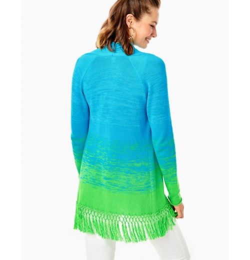 Tatum Ombre Fringe Cardigan