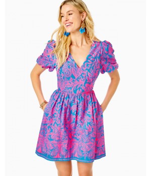 Suzie Short Sleeve Cotton Dress