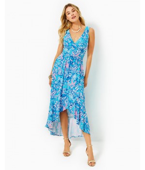 Moana Wrap Maxi Dress