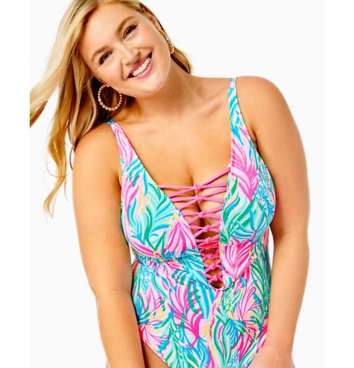 Isle Lattice One-Piece Swimsuit